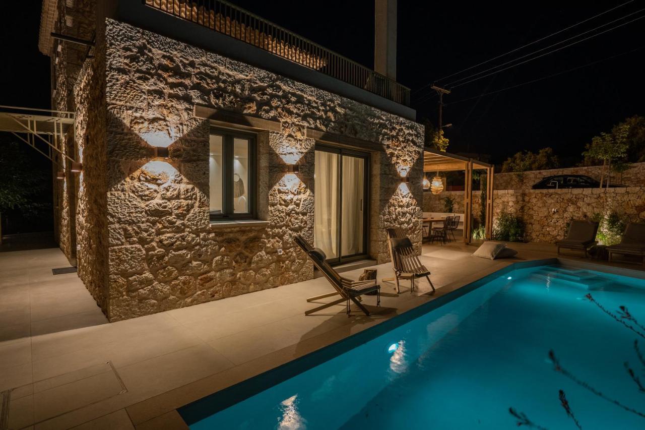 Papadria Villas - Modern Luxury Villas Near Kathisma Beach Tsoukaládhes Eksteriør billede
