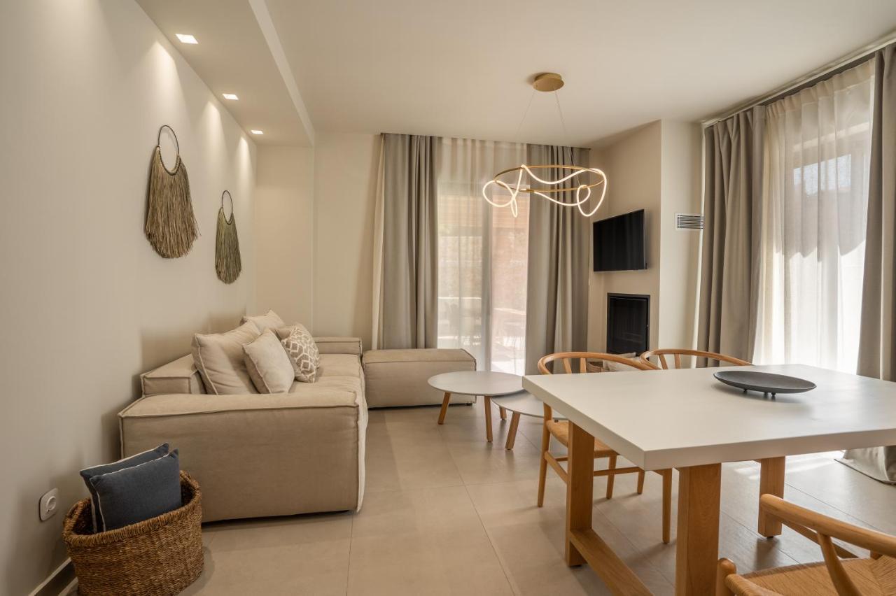 Papadria Villas - Modern Luxury Villas Near Kathisma Beach Tsoukaládhes Eksteriør billede