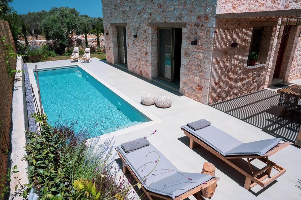 Papadria Villas - Modern Luxury Villas Near Kathisma Beach Tsoukaládhes Eksteriør billede