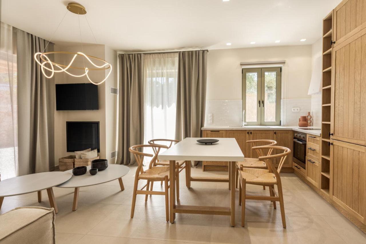 Papadria Villas - Modern Luxury Villas Near Kathisma Beach Tsoukaládhes Eksteriør billede
